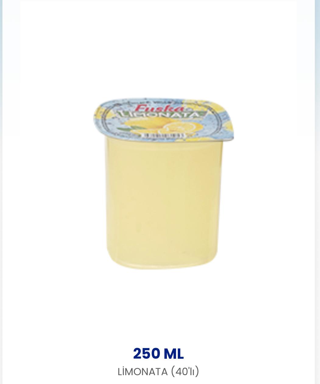 Fuska limonata 1koli×40 adet 