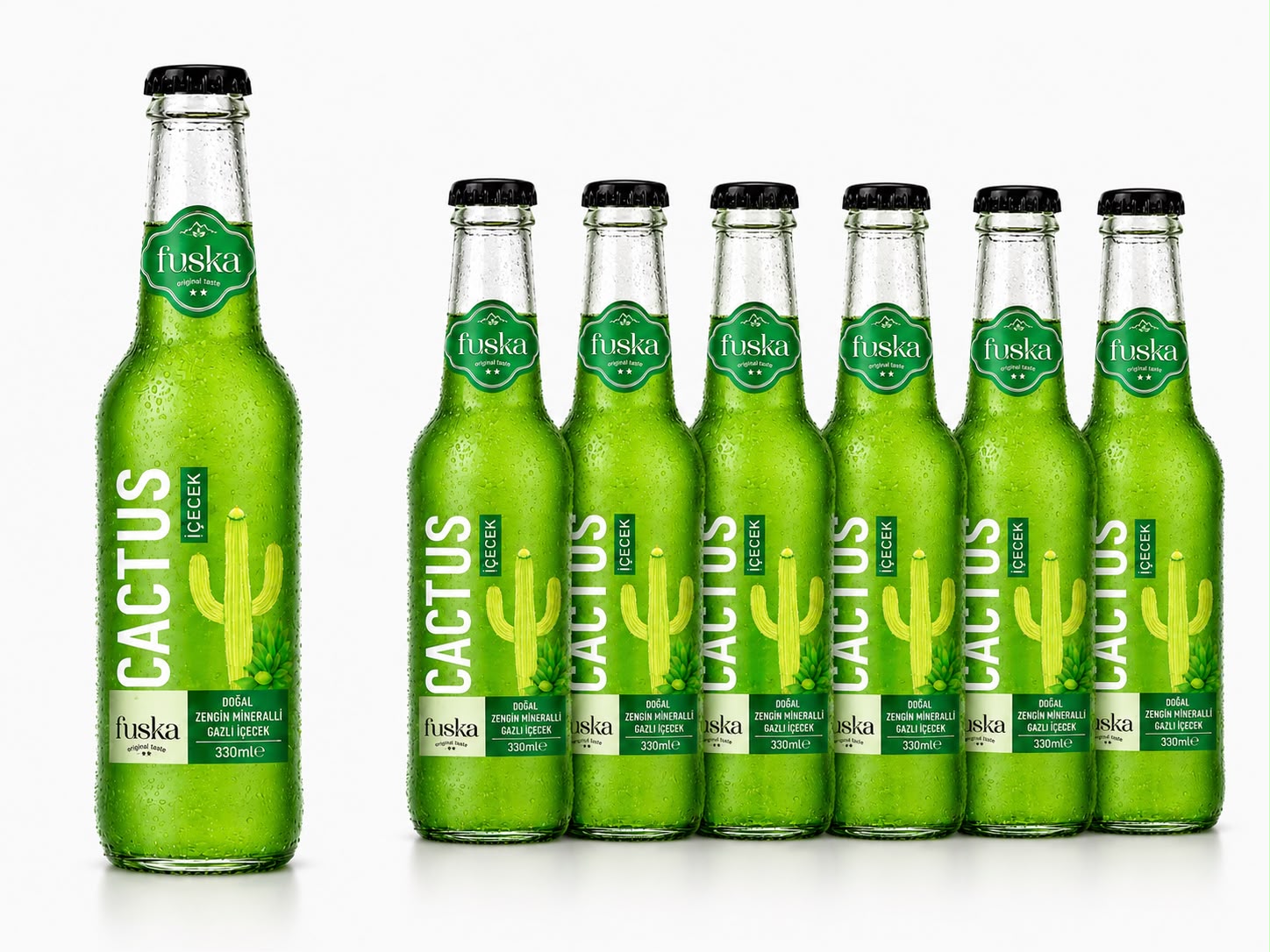 Fuska 6x250 ml kuzu kulağı aromalı